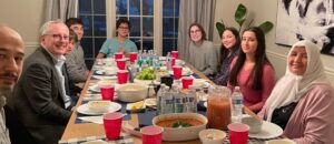 jewish youth iftar dinner with families